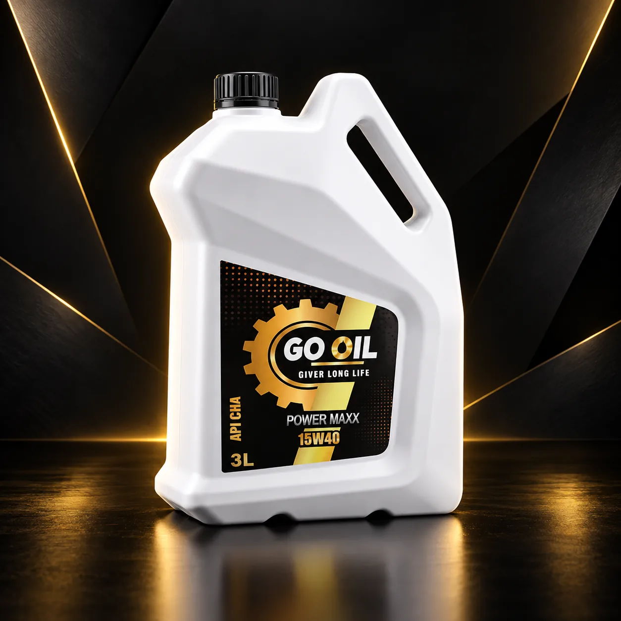 Go Oil Power Maxx 15W40 packaging